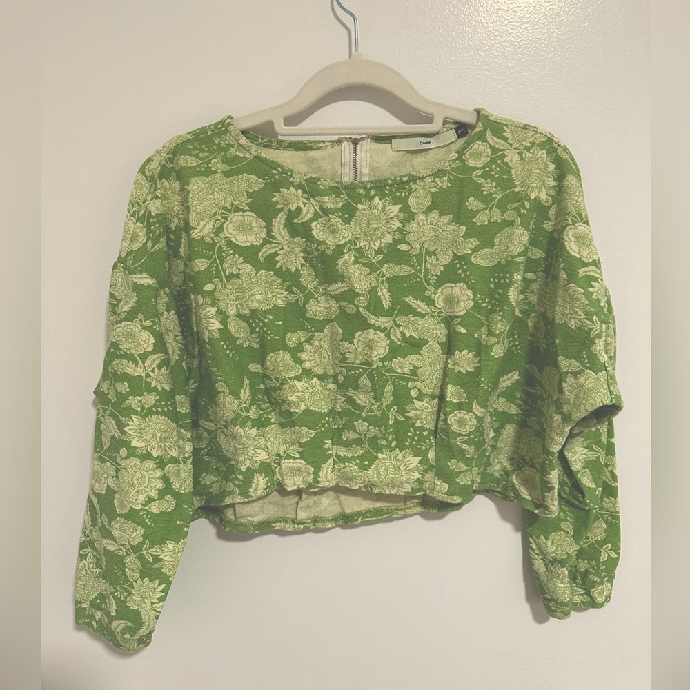 Chic Handmade Thai Style Crop Top like a US size M